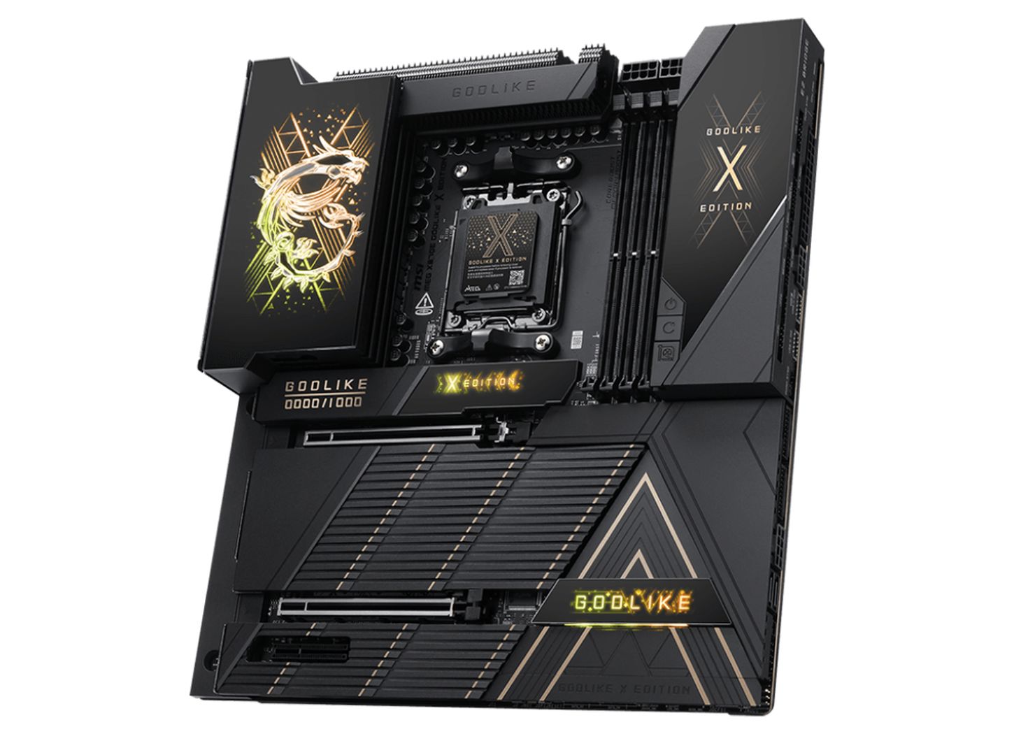 MSI مادربرد MEG X870E GODLIKE X EDITION خود را با قیمت 1300 دلار عرضه کرد