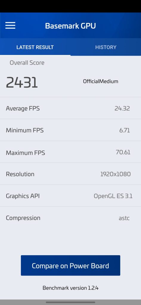 نتایج تست های بنچمارک گوشی گلکسی ای ۱۷ سامسونگ
