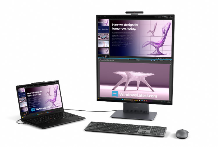 لنوو کامپیوتر کوچک استوانه‌ای Yoga Mini i و اولین سیستم AIO را روانه بازار می‌کند