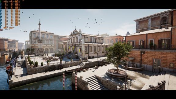 شهر ونیز موتور Unreal Engine 5.7