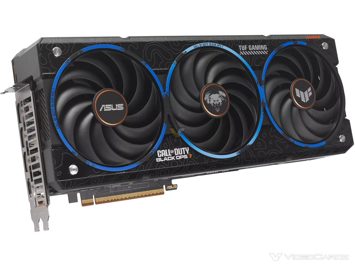 جزئیات کارت گرافیک RX 9070 XT Call of Duty: Black Ops 7 ایسوس منتشر شد