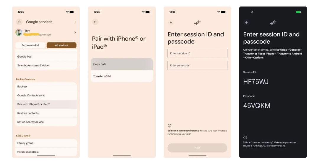 همکاری تاریخی اپل و گوگل؛وداع با دردسرهای انتقال
