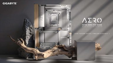 مادربرد چوبی X870E AERO X3D گیگابایت رونمایی شد