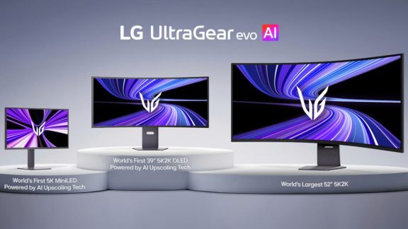 مانیتورهای گیمینگ جدید الجی با هوش مصنوعی اختصاصی معرفی شدند