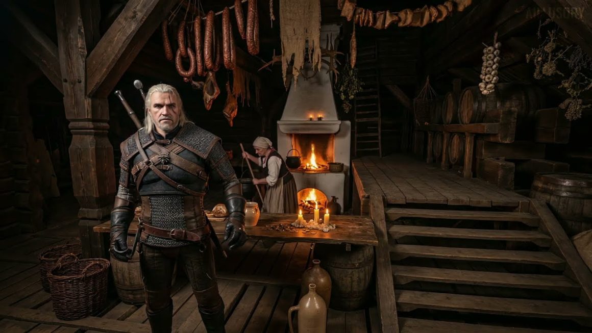 بازسازی بازی The Witcher 3 با هوش مصنوعی