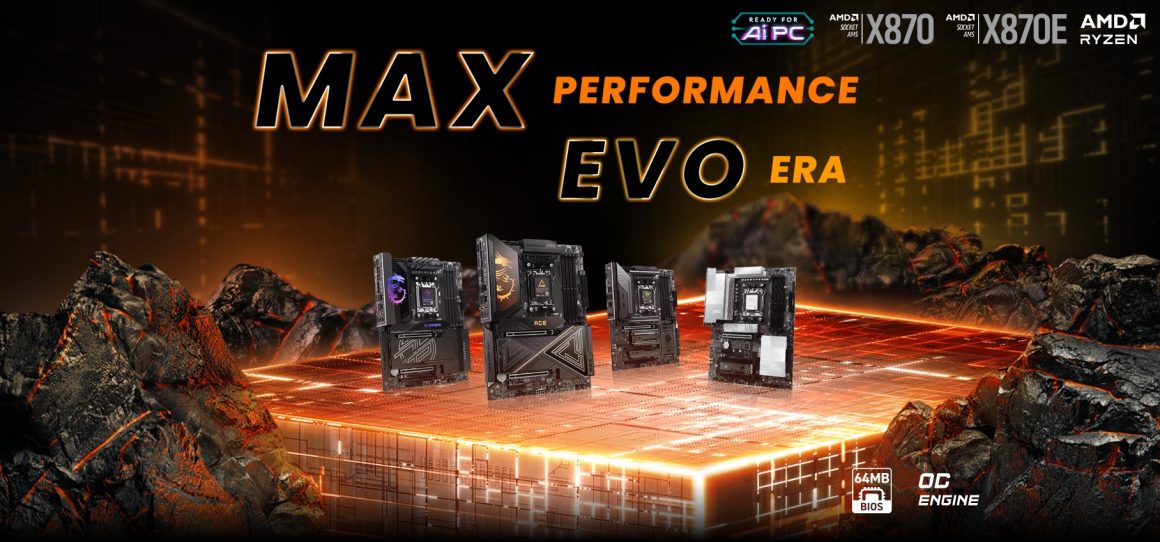 مادربرد های سری X870E MAX و EVO شرکت MSI