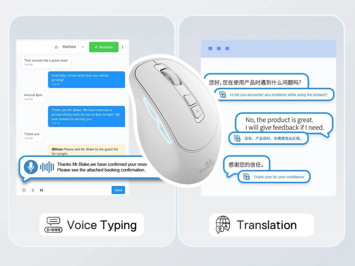 معرفی ماوس هوشمند BM4195 با قابلیت‌های مبتنی بر هوش مصنوعی