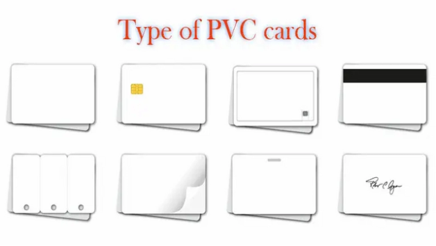 انواع کارتهای PVC