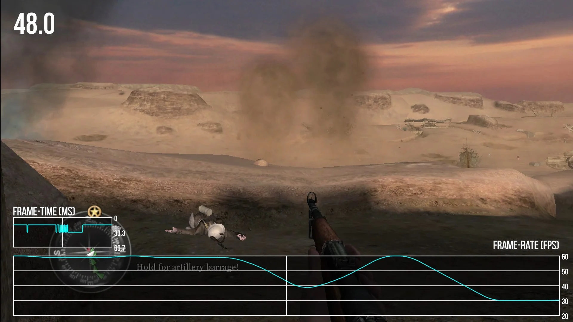 نسخه Xbox 360 با نسخه PC بازی Call of Duty 2