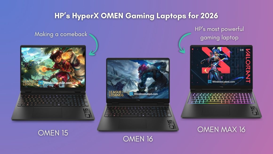 لپ‌تاپ‌های گیمینگ HP OMEN در راه CES 2026