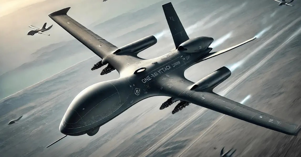 پهپاد تهاجمی مجهز به فناوری یادگیری ماشینی ایالات متحده