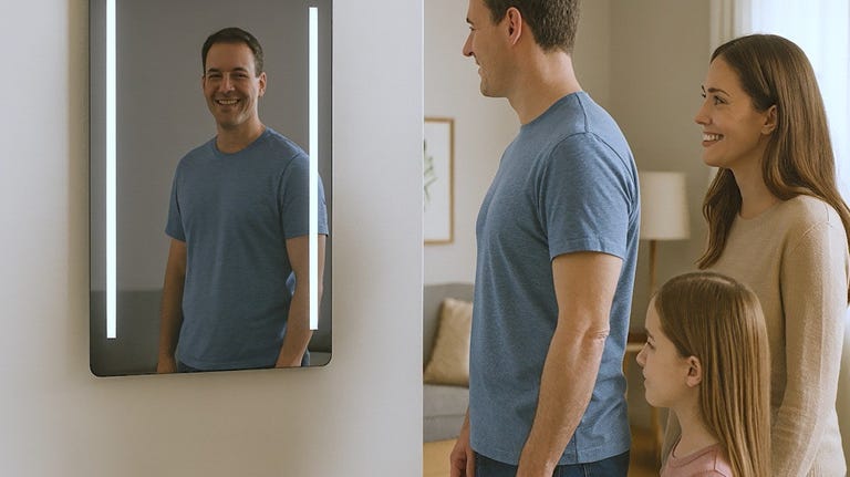 این آینه هوشمند از وضعیت سلامتی شما تا 20 سال آینده خبر دارد