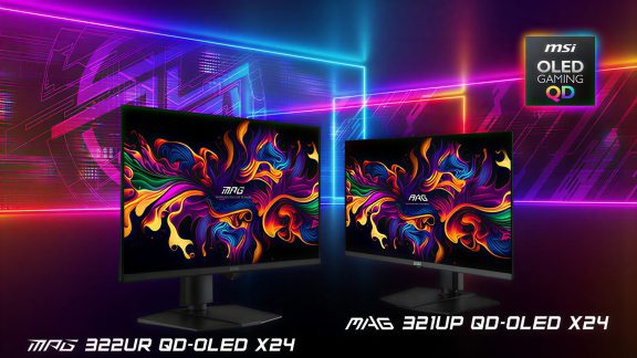 رونمایی MSI از مانیتورهای 32 اینچی QD-OLED جدید با تجربه 4K، مشکی عمیق‌تر و HDR بهبودیافته