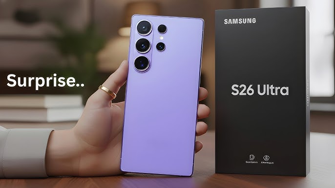 رنگ‌ های گوشی گلکسی S26 اولترا فاش شد