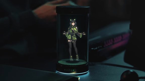 رونمایی ریزر از Project Ava؛ همراه هوش مصنوعی هولوگرافیک برای دسکتاپ