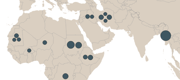 کشورهایی با بیشترین محدودیت اینترنت