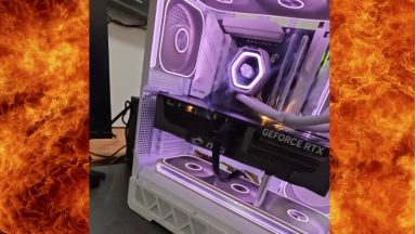 آتش‌سوزی کارت گرافیک MSi RTX 5090