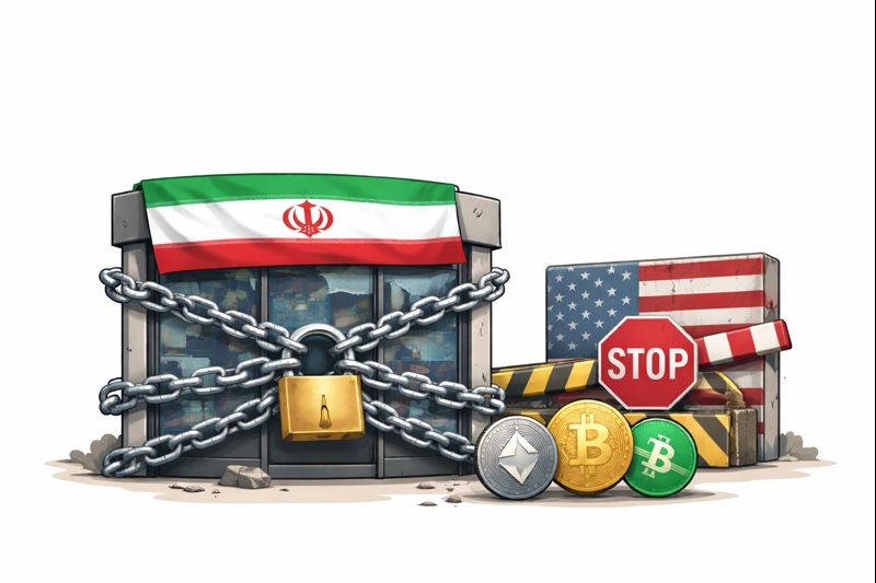 صحت تحریم صرافی‌های رمزارز ایران توسط آمریکا