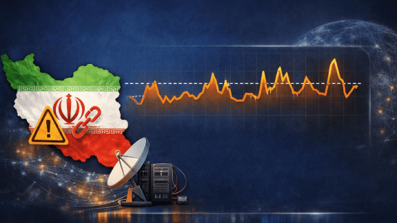 افزایش محدود ترافیک اینترنت ایران؛ اتصال همچنان ناپایدار و پایین‌تر از حالت عادی