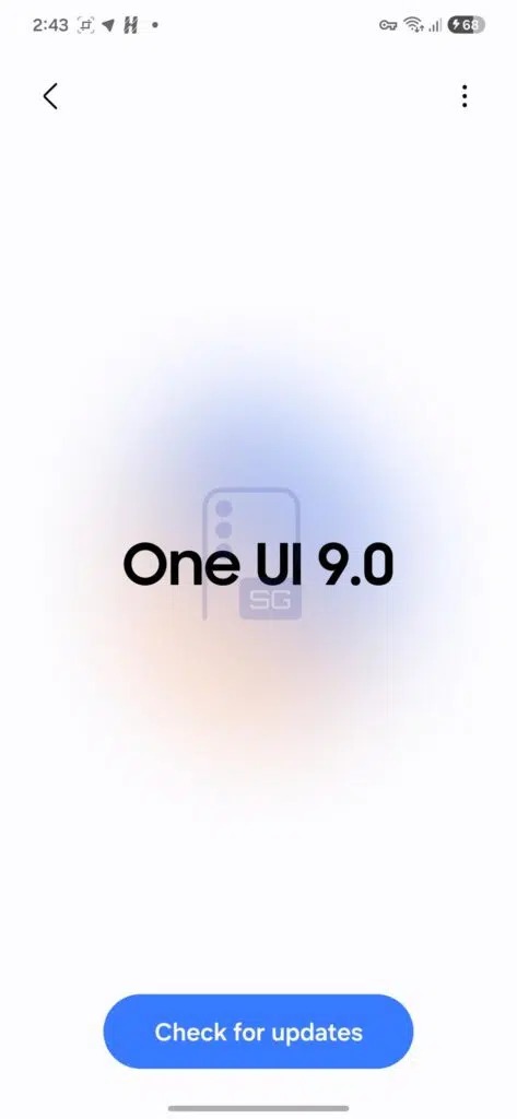 One UI 9 سامسونگ
