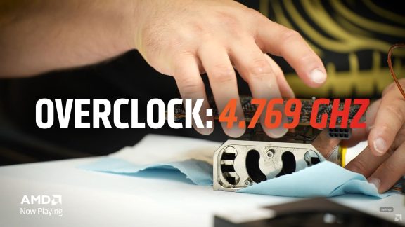 رکوردشکنی AMD در اورکلاک گرافیک؛ RX 9060 XT به فرکانس 4.769 گیگاهرتز رسید