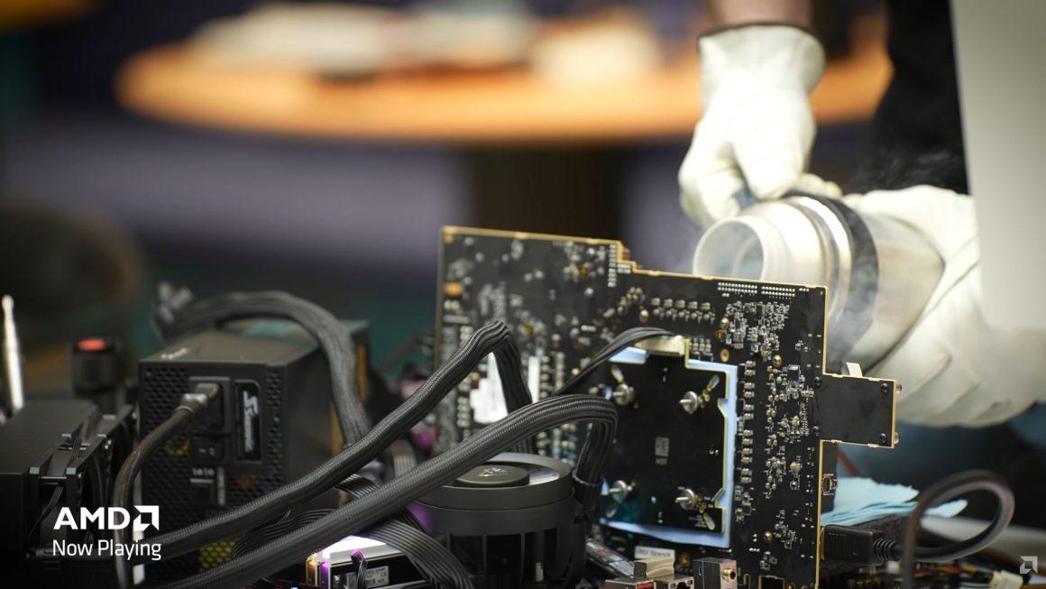 رکورد اورکلاک RX 9060 XT