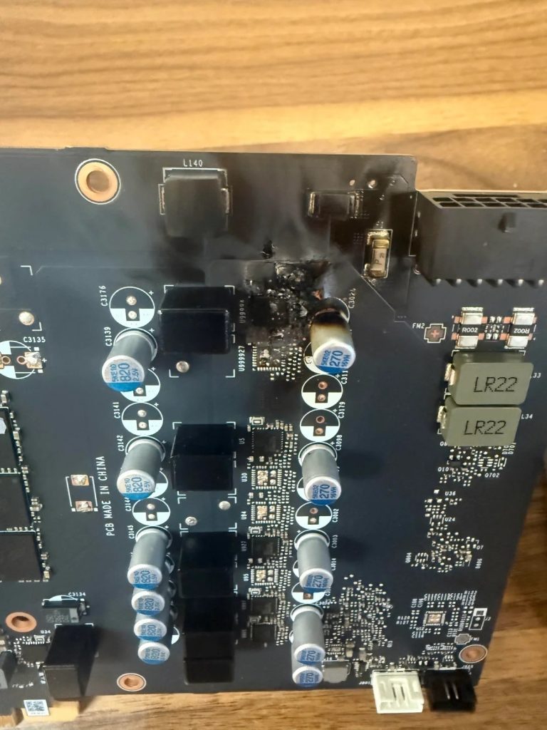 سوختن گرافیک RTX 4080 Super