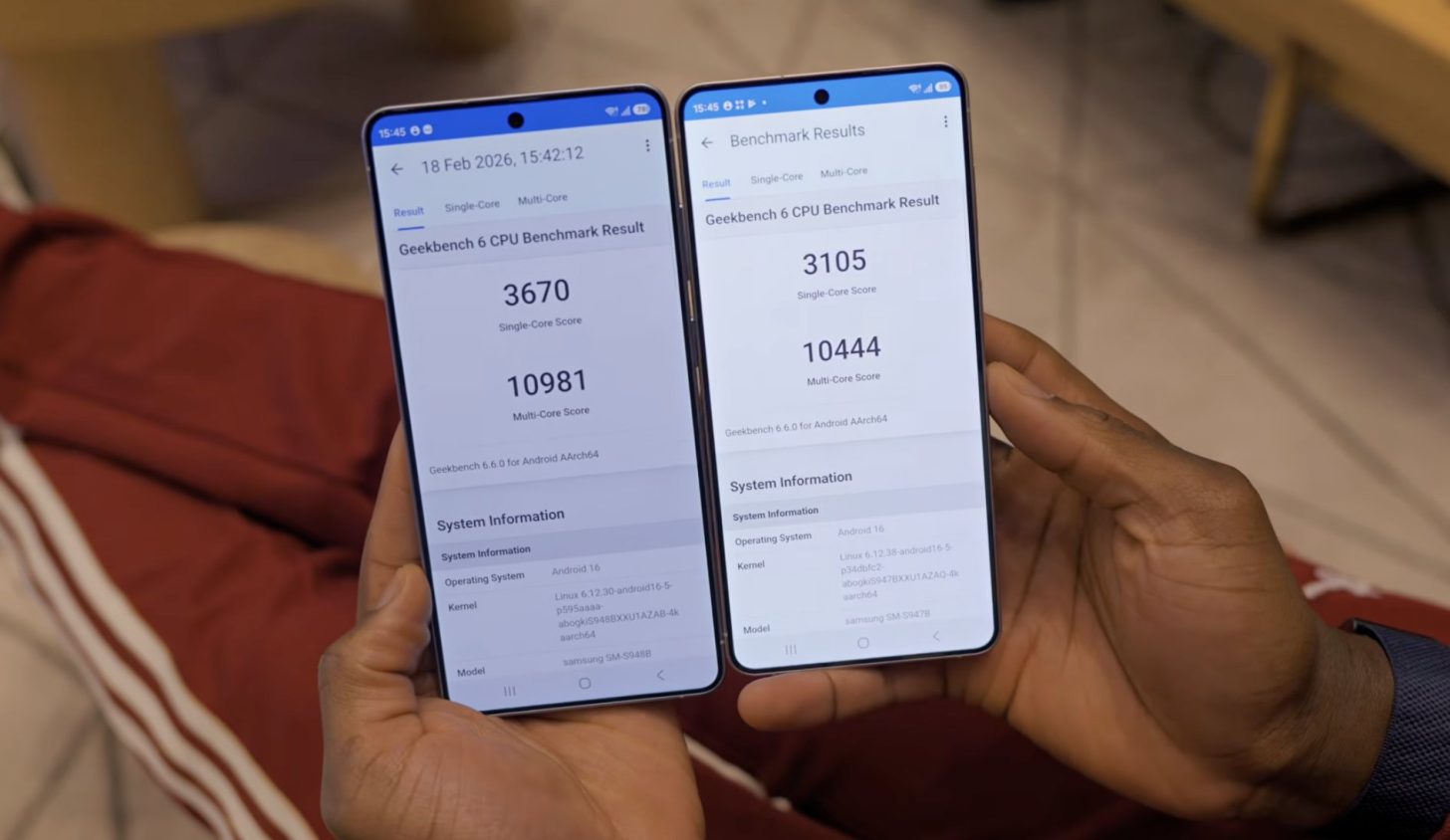 اسنپدراگون 8 الیت نسل 5  یا اگزینوس 2600؟ نتیجه تست‌ها همه‌چیز را روشن کرد