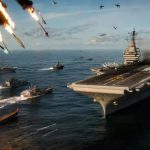 غرق کردن ناو هواپیمابر آمریکایی