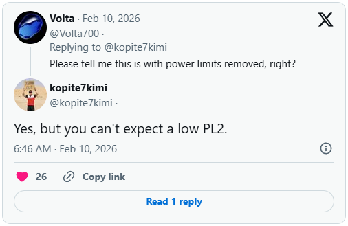 جزئیات پردازنده های دسکتاپ Nova Lake-S