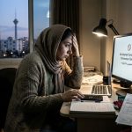 آسیب زنان از قطعی اینترنت