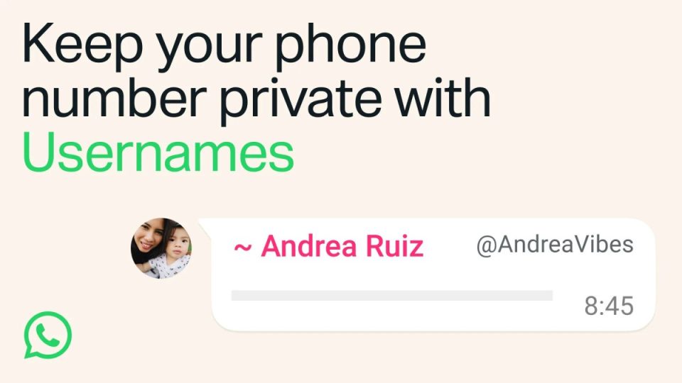 قابلیت نام کاربری واتساپ سرانجام در دسترس کاربران قرار گرفت