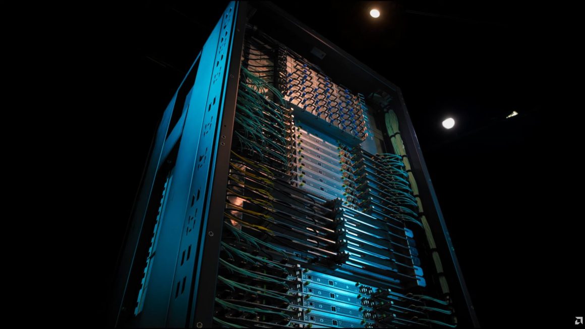 رک هوش مصنوعی AMD Helios