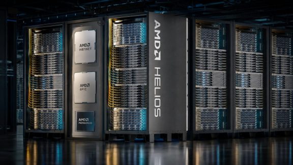 AMD از Helios ابرسامانه نسل بعدی هوش مصنوعی خود رونمایی کرد؛ رقیب جدی برای انویدیا