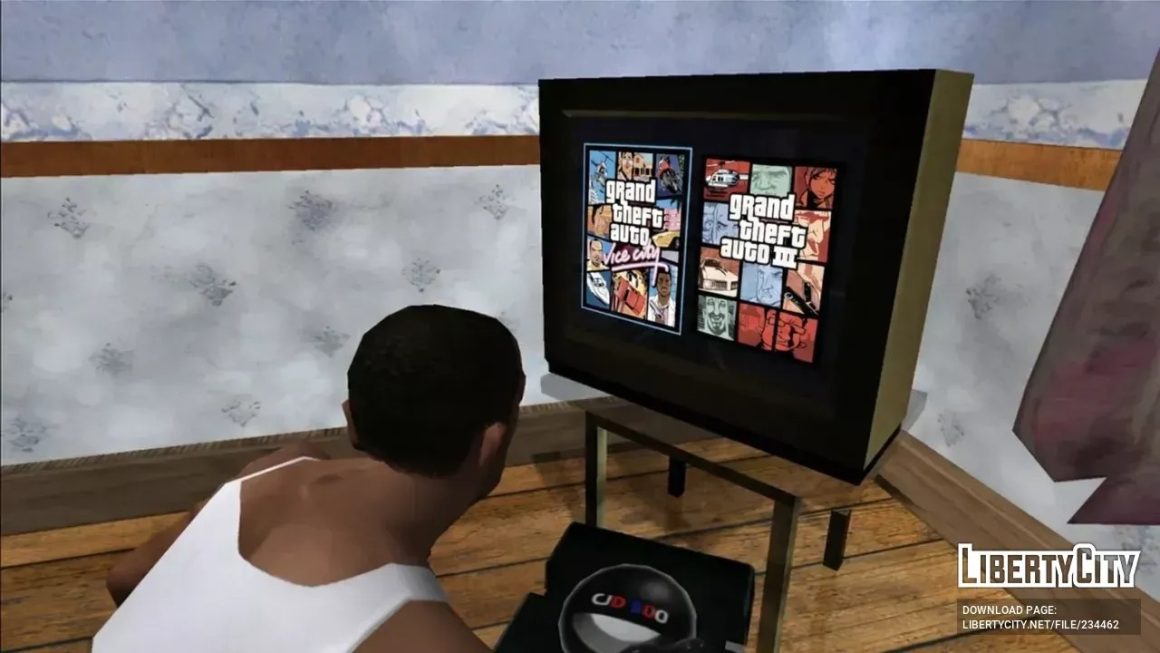 اجرای GTA III در GTA San Andreas