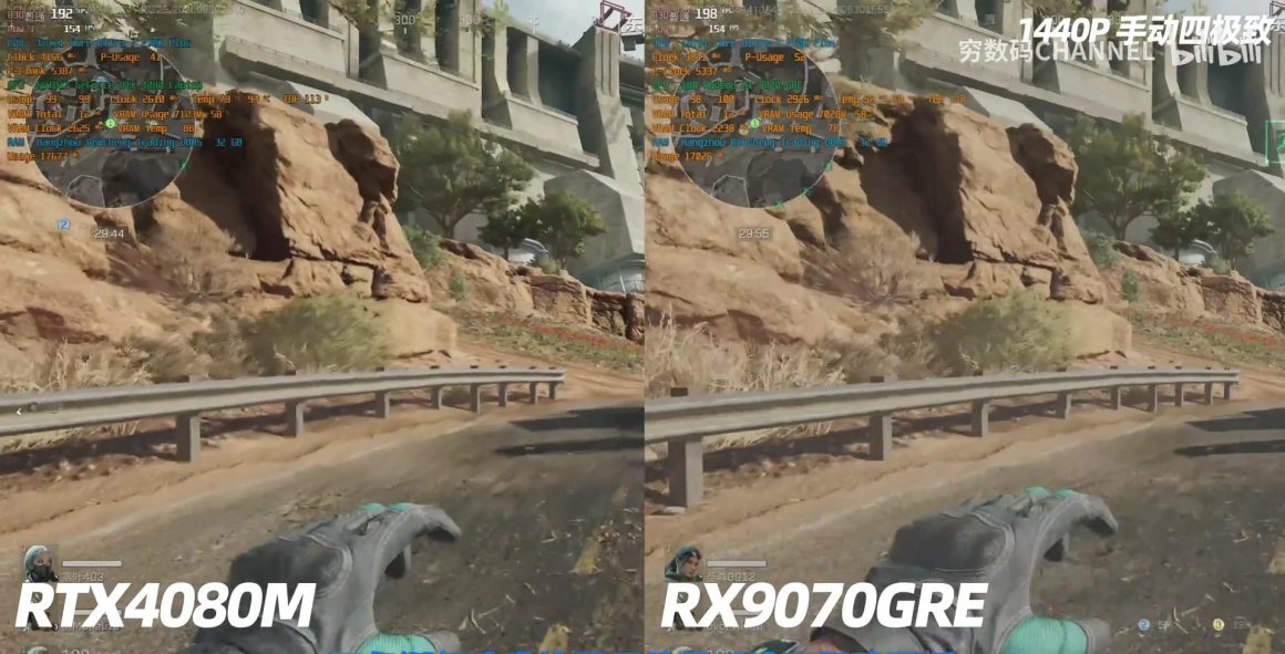 بنچمارک RTX 4080M