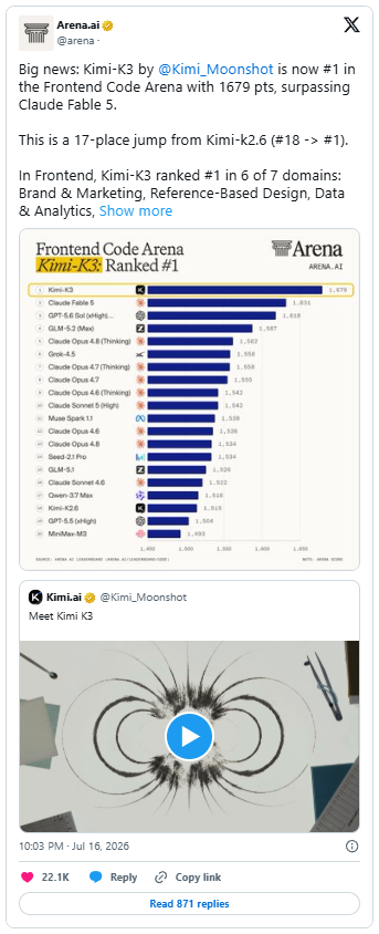 مدل Kimi K3