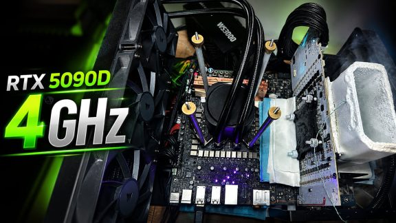 رکورد تاریخی اورکلاک RTX 5090D؛ نخستین گرافیک Blackwell با فرکانس 4 گیگاهرتز