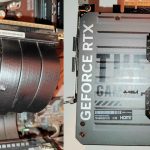 ذوب شدن عایق رایزر PCIe در تماس با بک‌پلیت RTX 5090 هنگام نصب عمودی گرافیک