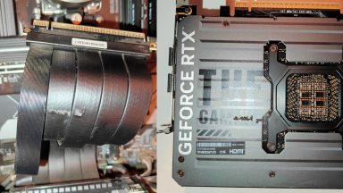 ذوب شدن عایق رایزر PCIe در تماس با بک‌پلیت RTX 5090 هنگام نصب عمودی گرافیک