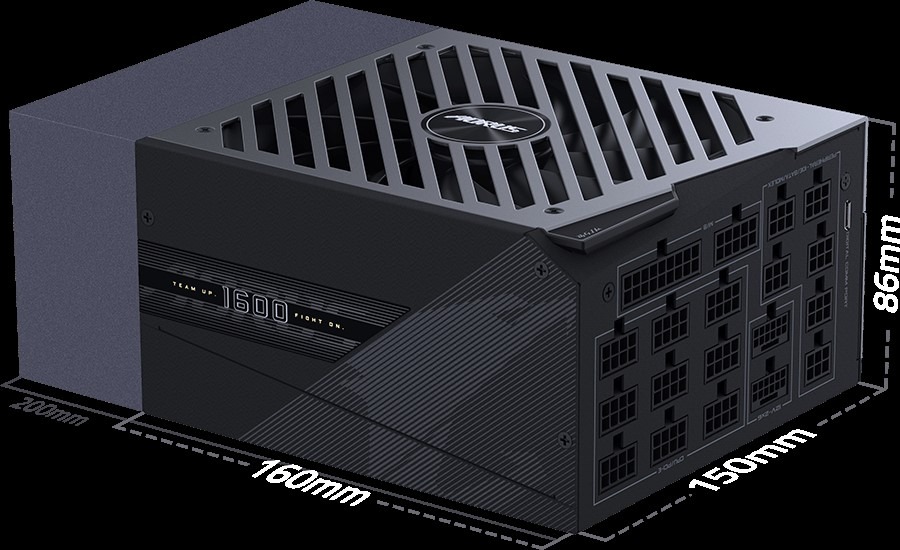 منبع تغذیه AORUS P1600W گیگابایت