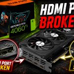 گیگابایت کارت گرافیک RTX 4060 Ti مشتری را با پورت HDMI شکسته و پیچ‌های مفقود تحویل داد