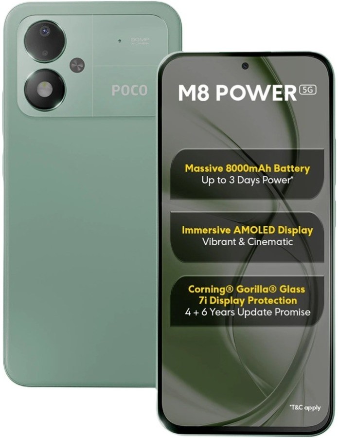 مشخصات پوکو M8 پاور
