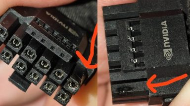 اجرای RTX 4090 با 80 درصد توان هم نتوانست از سوختن کانکتور برق جلوگیری کند