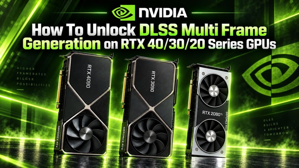 آموزش فعال کردن DLSS Multi Frame Generation روی گرافیک‌های RTX 40، RTX 30 و RTX 20