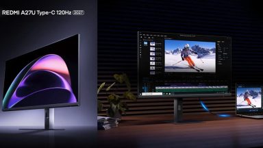 مانیتور 253 دلاری ردمی A27U شیائومی با پنل 4K 120 هرتز و USB-C با توان 90 وات معرفی شد