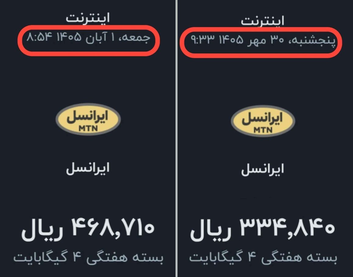 خشم مردم از افزایش 40 درصدی تعرفه اینترنت