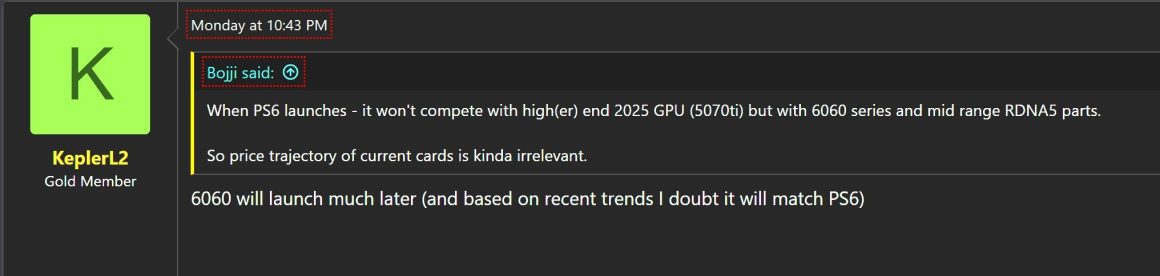 RTX 6060 انویدیا