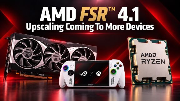 فناوری FSR 4.1 شرکت AMD برای کارت‌های گرافیک سری Radeon RX 6000 عرضه شد