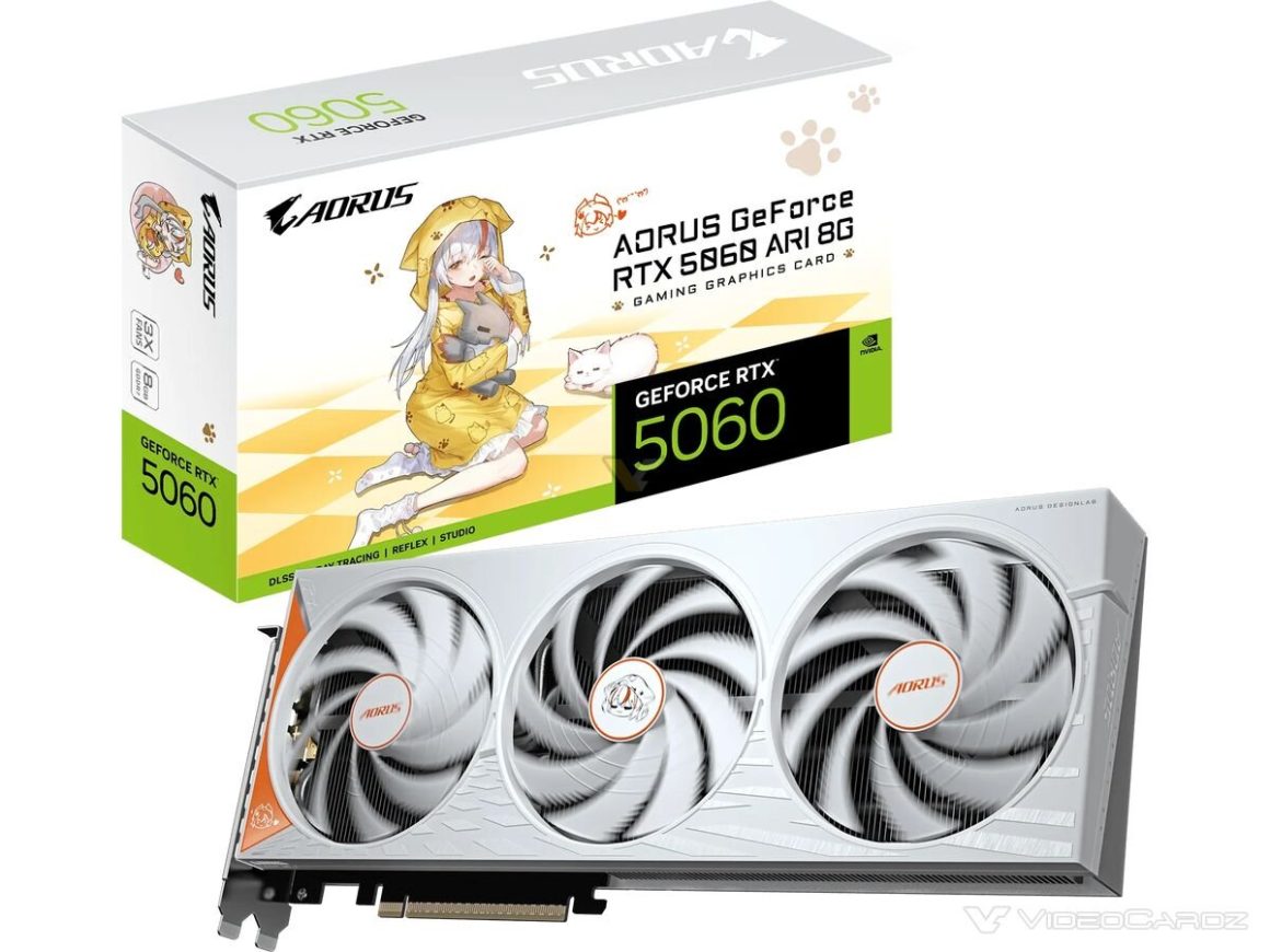 AORUS RTX 5060 ARI گیگابایت